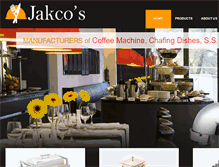 Tablet Screenshot of jakcos.com